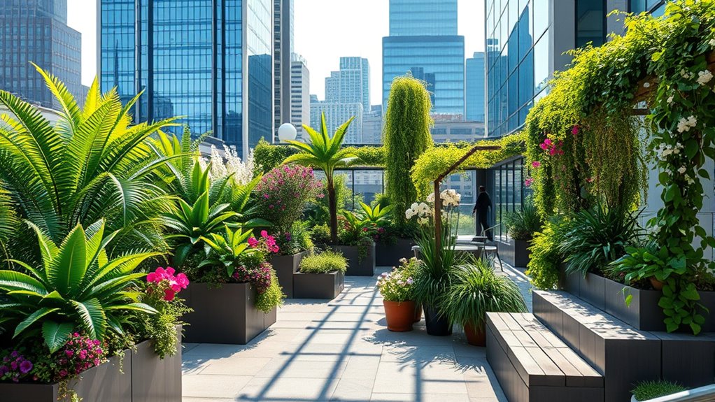 contemporary urban garden trends
