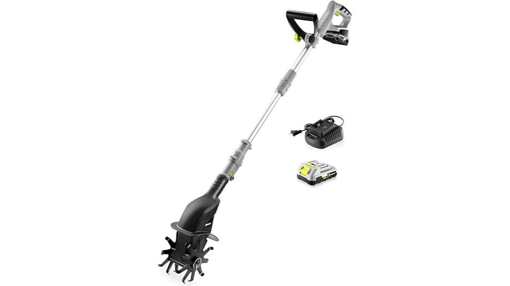 cordless electric garden tiller