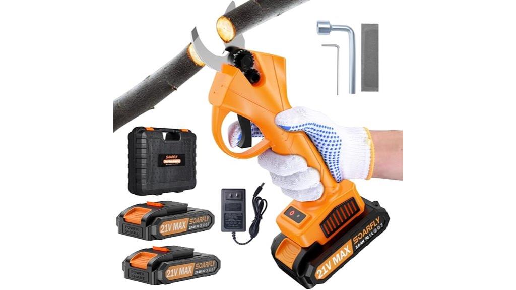 cordless electric pruning kit