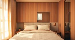 cozy small sleep area