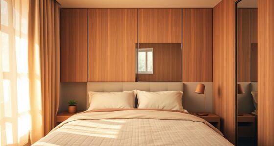 cozy small sleep area