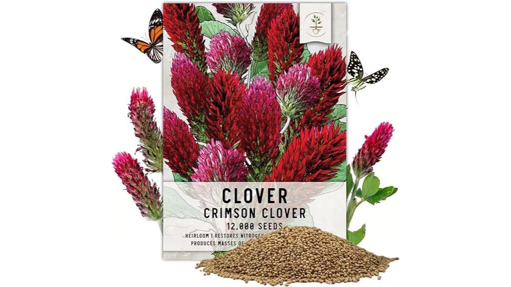 crimson clover seed pack