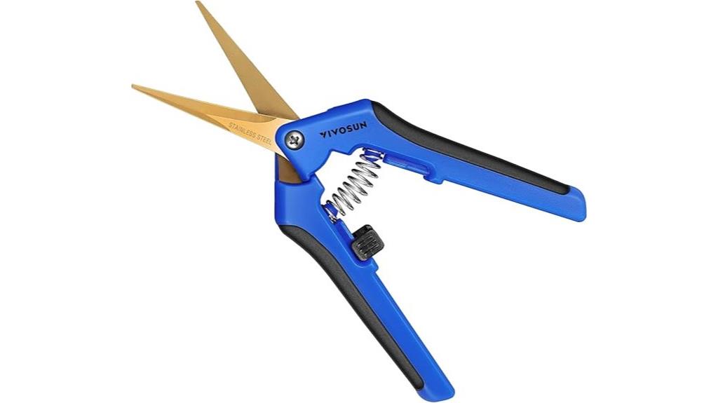 curved gardening scissors