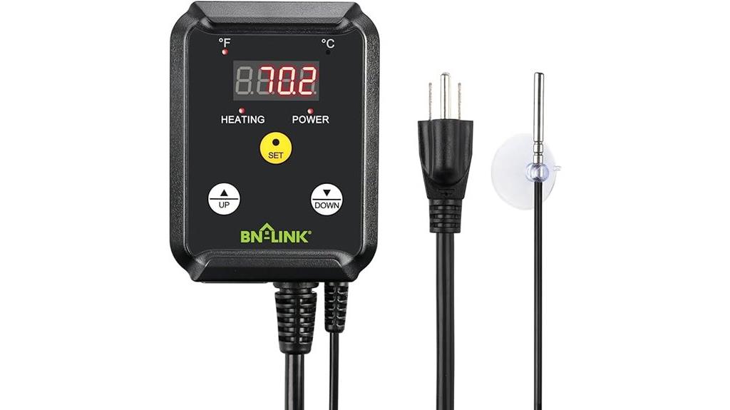 digital greenhouse heat controller
