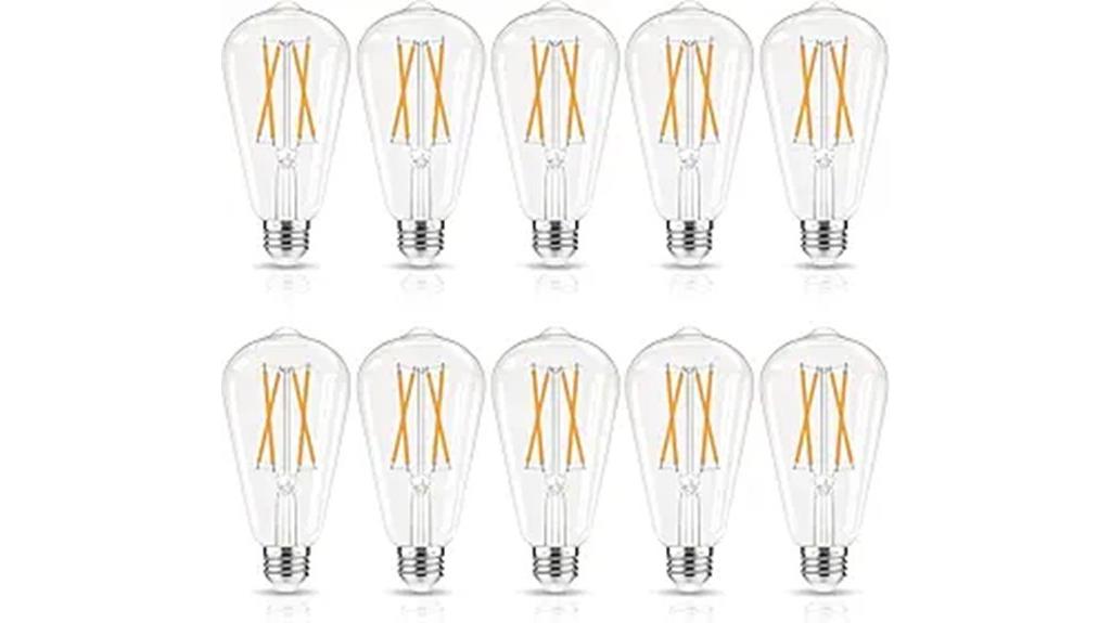 dimmable led edison bulbs