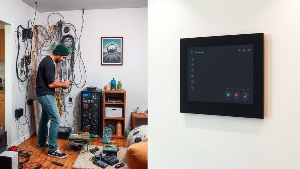 diy or professional smart homes