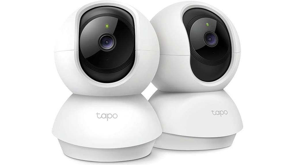dual 2k pan tilt cameras
