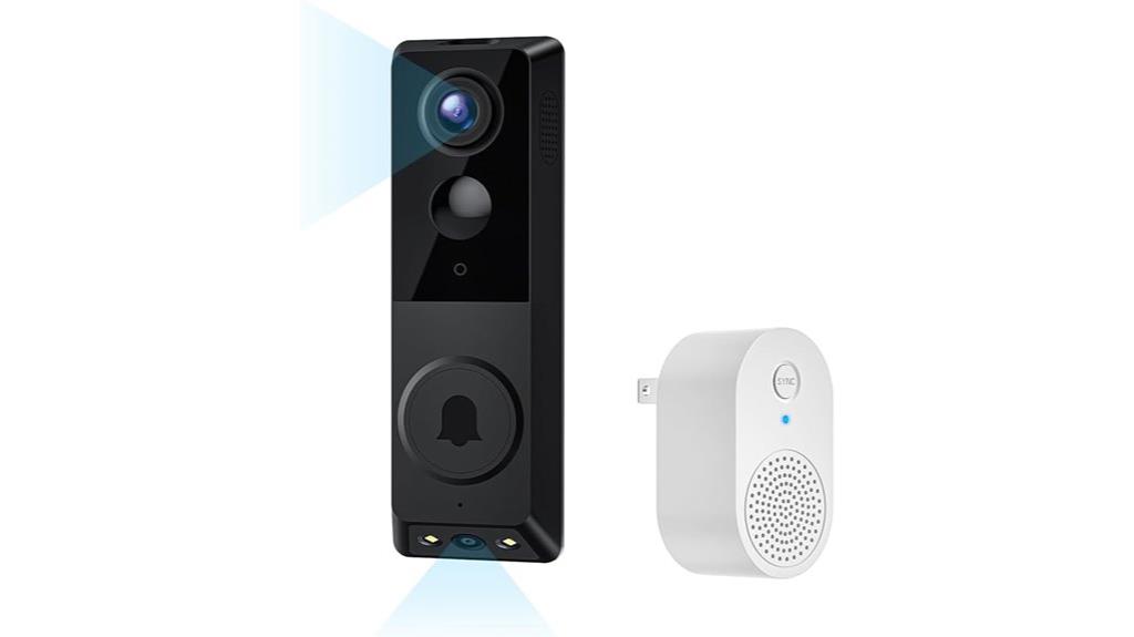 dual camera ai doorbell