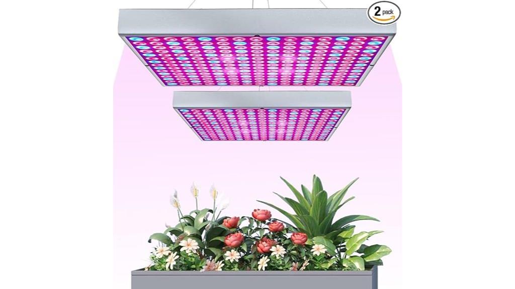 dual pack indoor grow lights