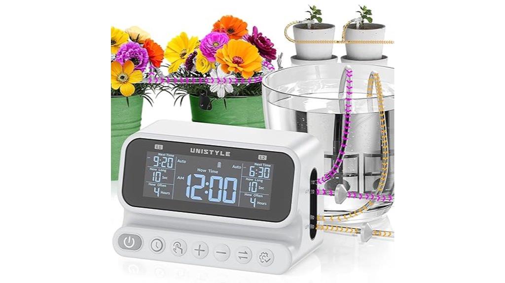 dual zone indoor watering system