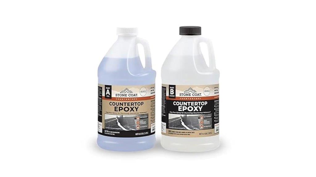 durable clear epoxy kit