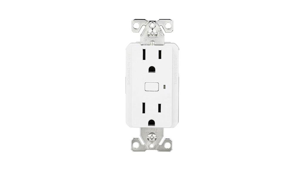 eaton outdoor receptacle white