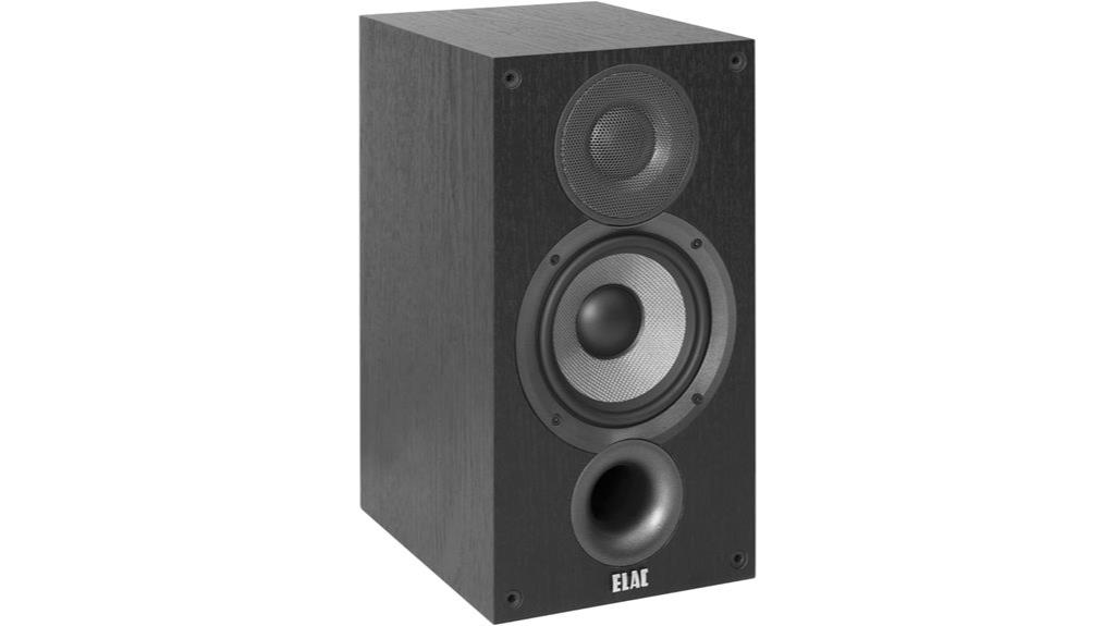 elac debut bookshelf speakers