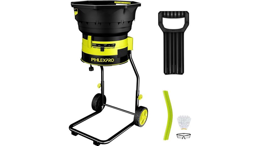 electric 15amp leaf shredder