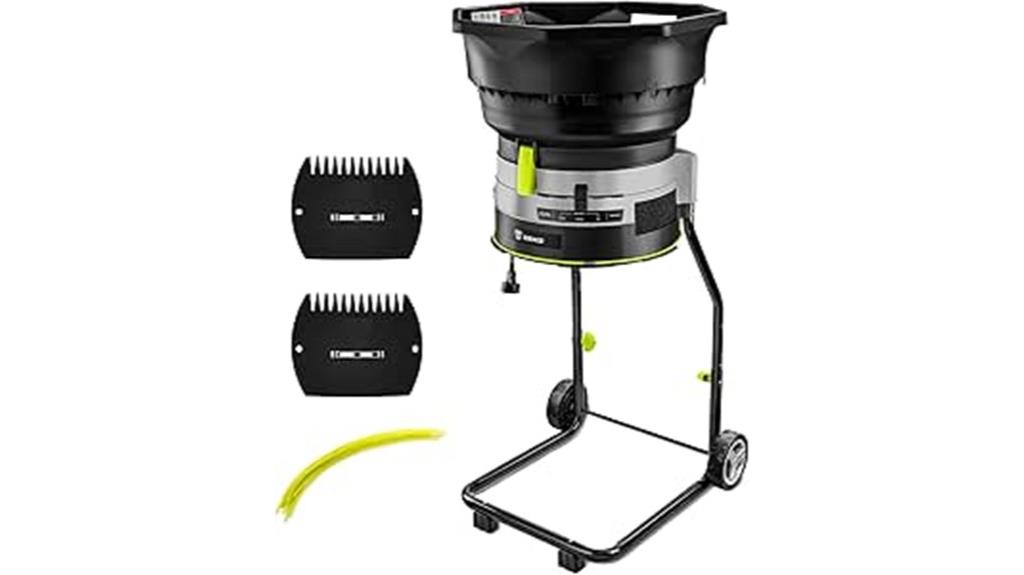electric garden leaf shredder
