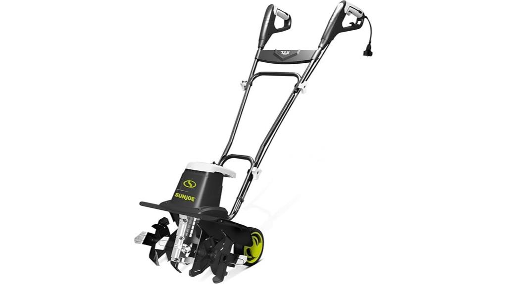 electric garden tiller