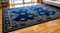 elegant durable navy rugs