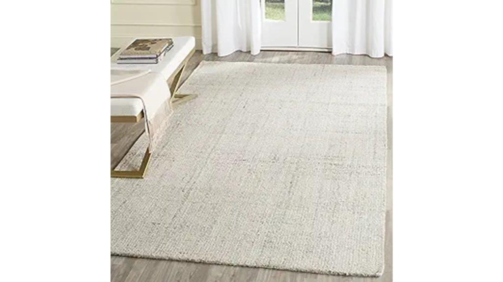 elegant ivory beige rug