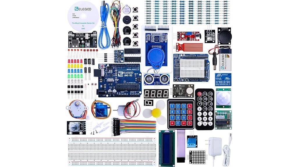 elegoo uno r3 components