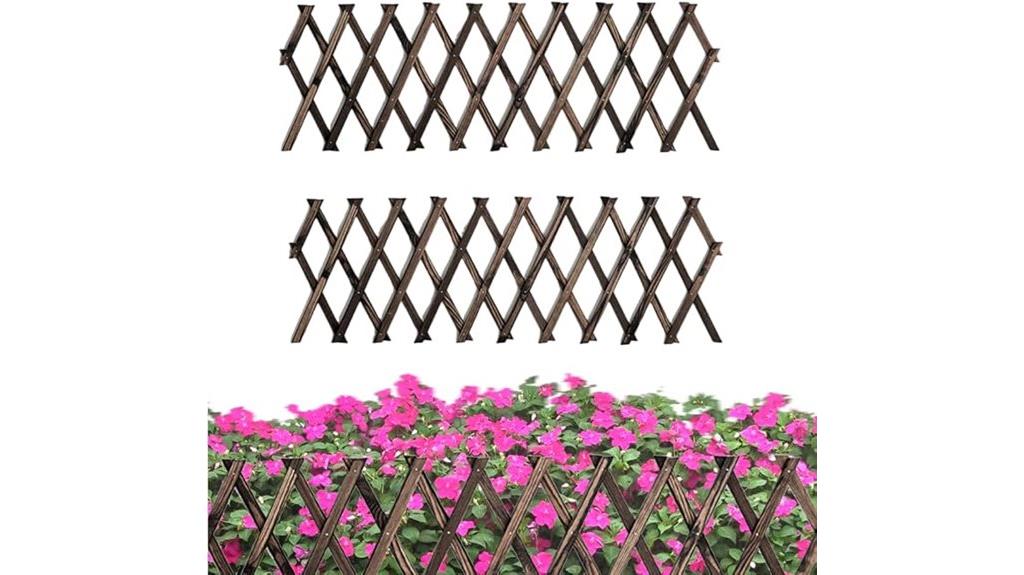 expandable garden trellis set