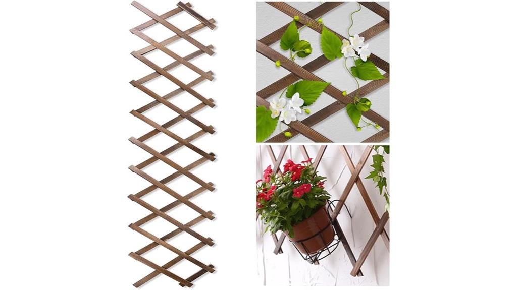 expandable wooden lattice panels