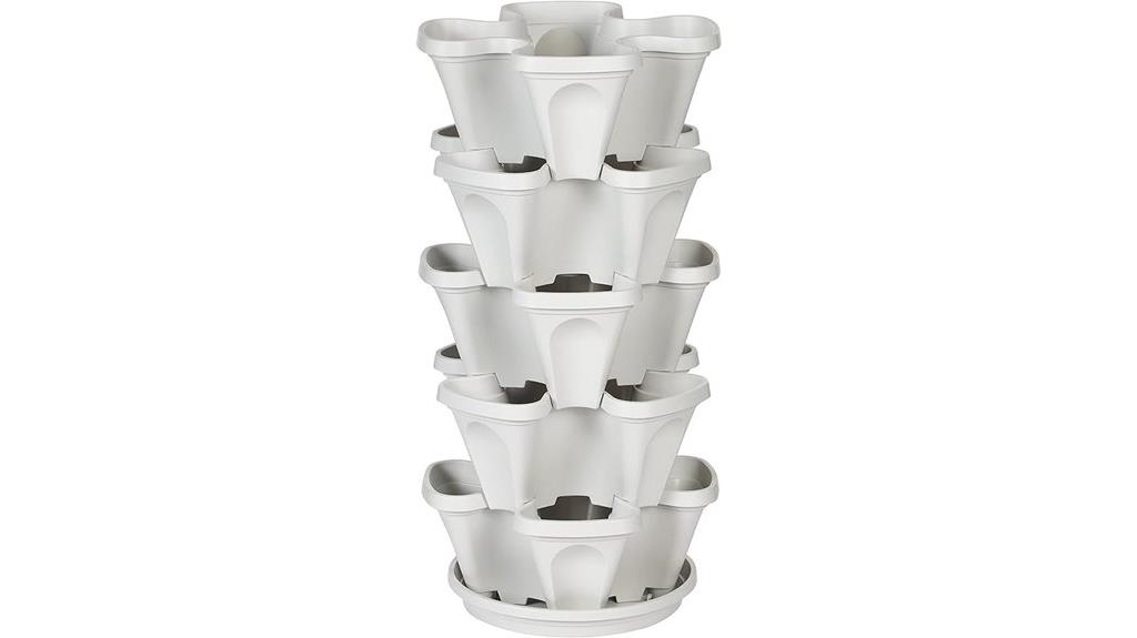 five tier garden planter