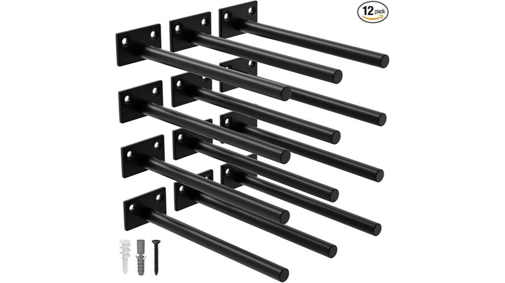 floating shelf bracket set