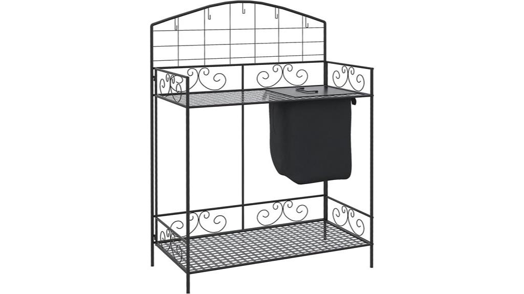 foldable garden workstation