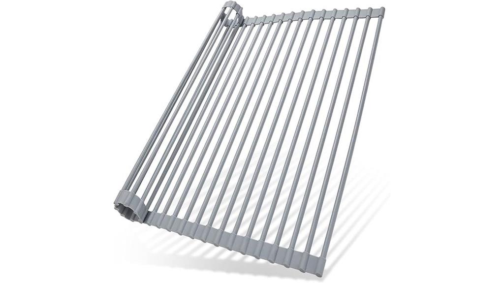 foldable silicone dish drainer
