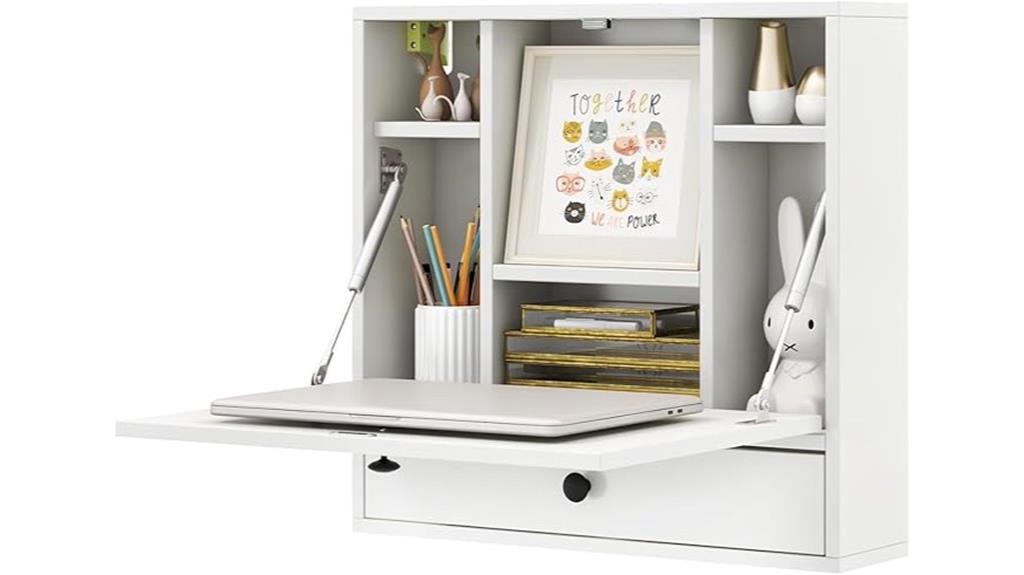 foldable space saving desk