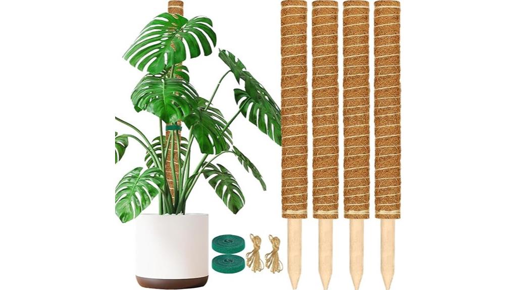 four pack moss pole