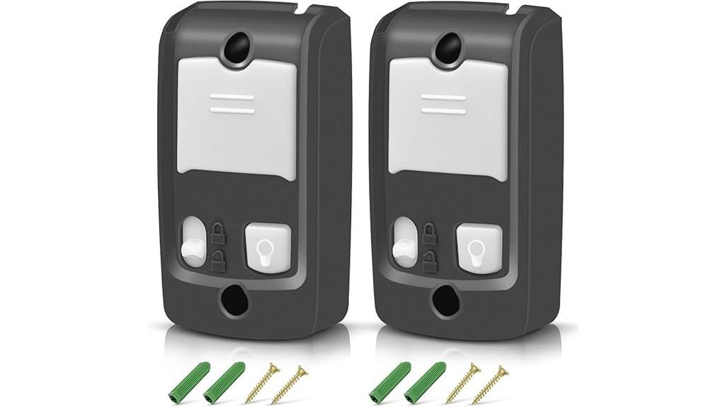 garage door light switch