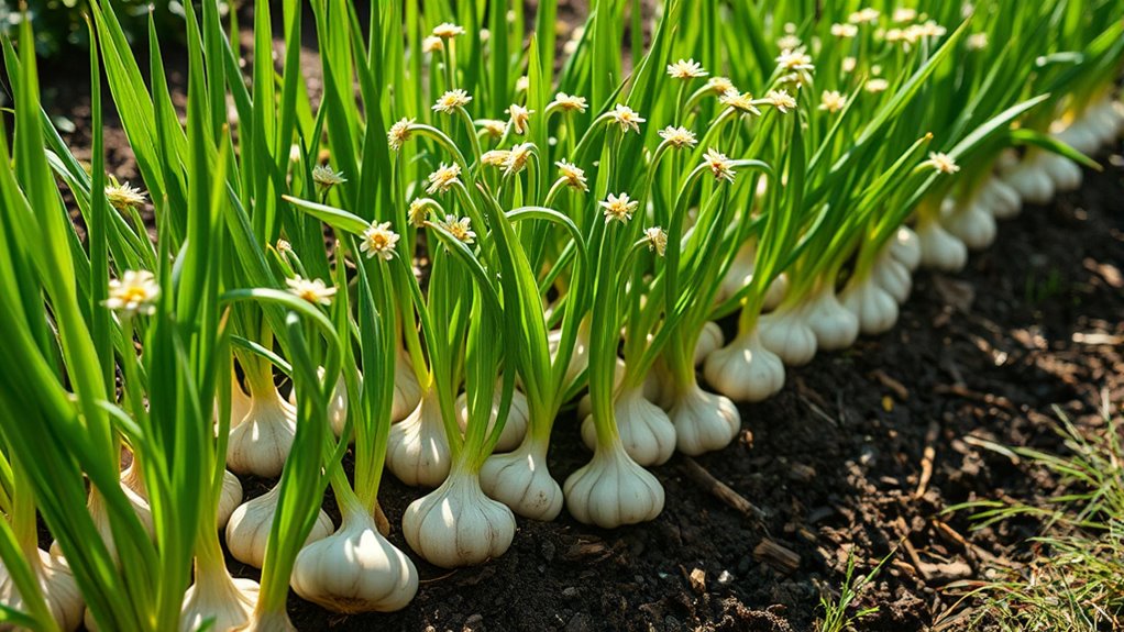 garlic border pest deterrent