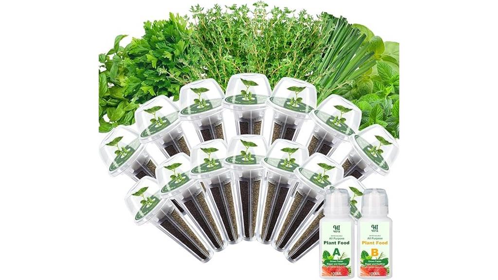 gourmet herb seed pods