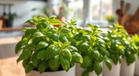 grow basil year round indoors