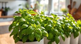 grow basil year round indoors