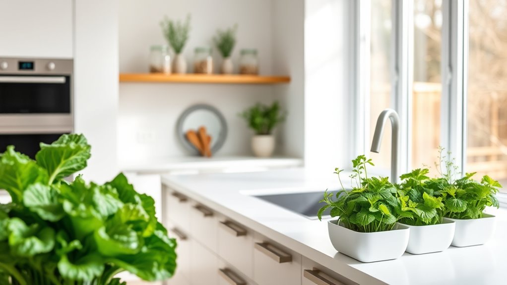 growing food indoors