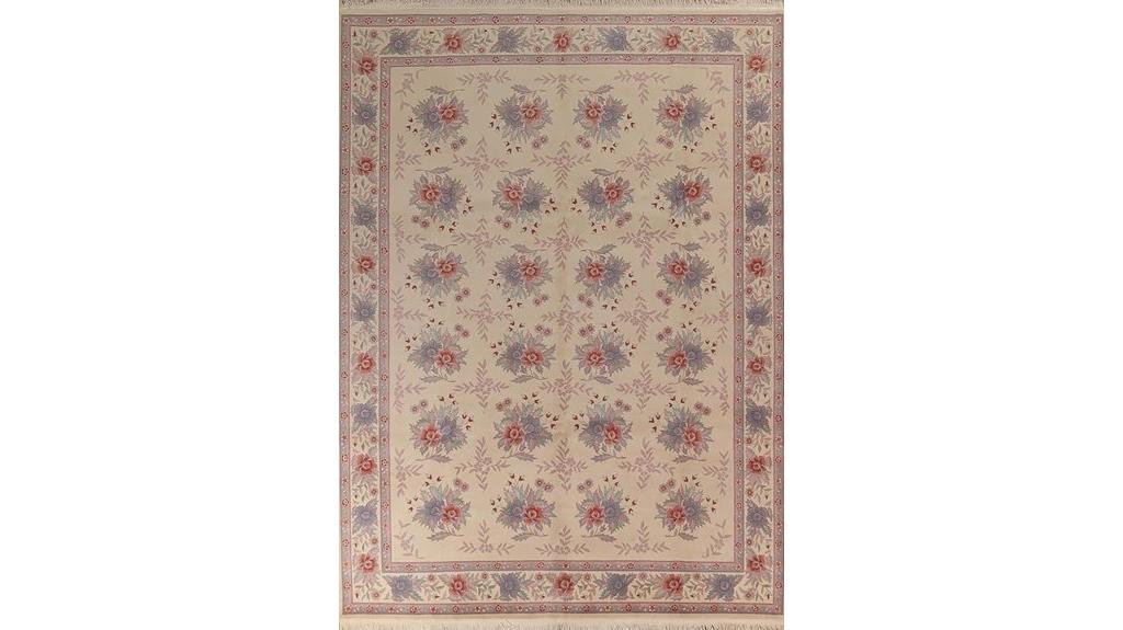 hand knotted wool rug