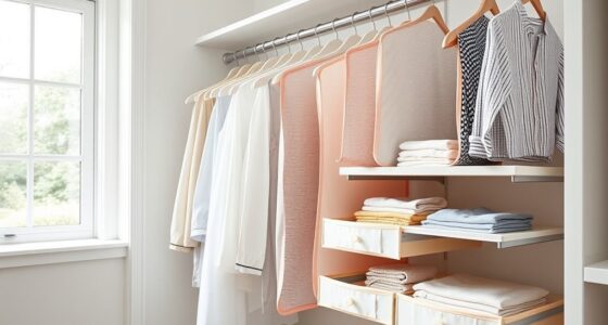hanging closet drawer organizers