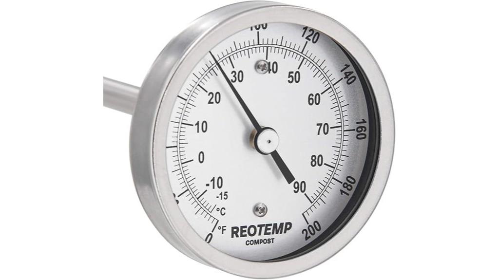 heavy duty compost temperature probe