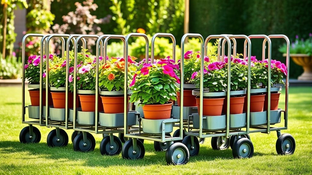 heavy duty gardening caddies