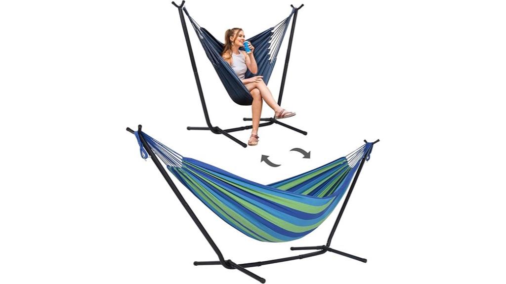 heavy duty hammock stand