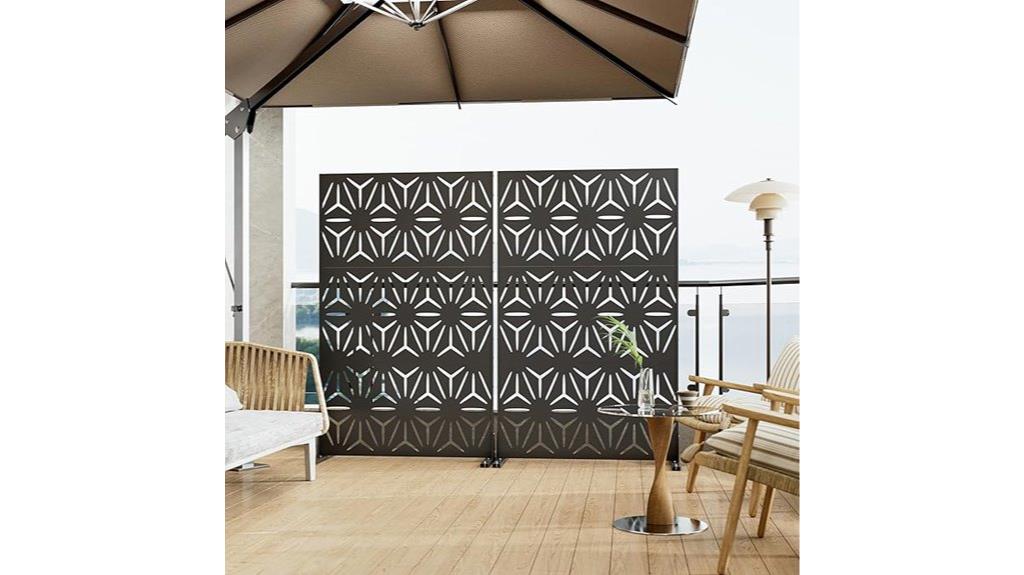 heavy duty outdoor privacy screen