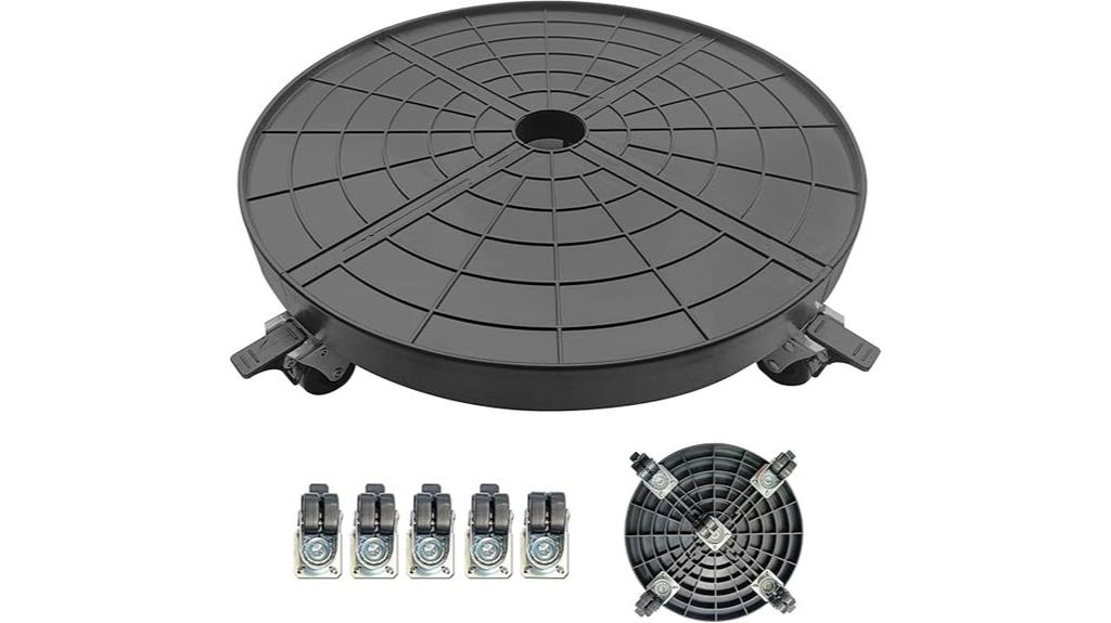 heavy duty rolling plant stand