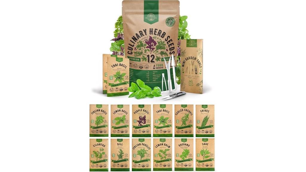 herb seeds variety pack