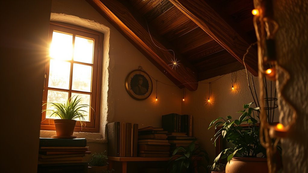 hidden storage under stairs