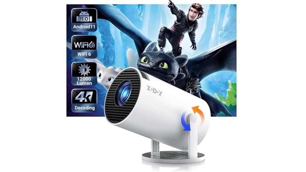 high resolution wireless portable projector