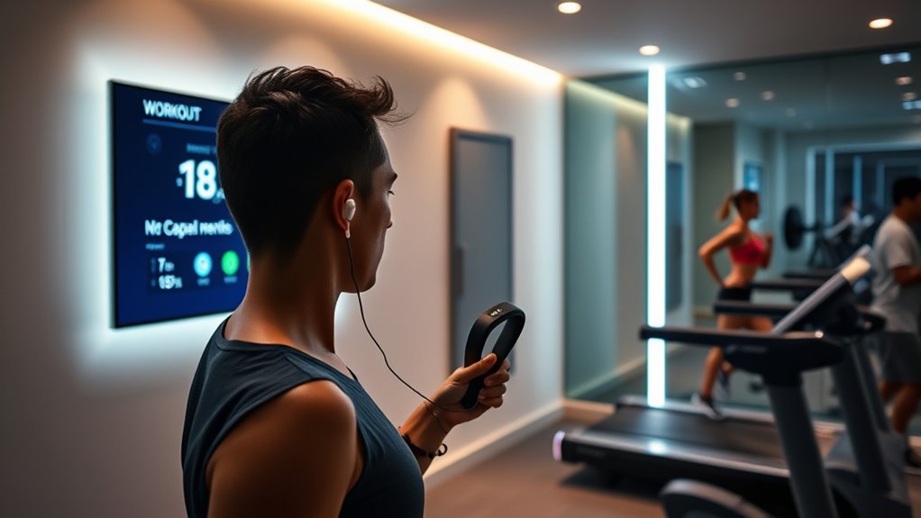 high tech home workout equipment