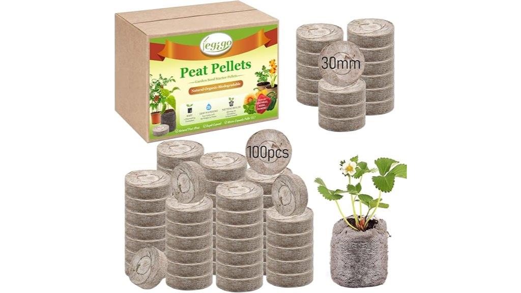 hundred 30mm seed pellets