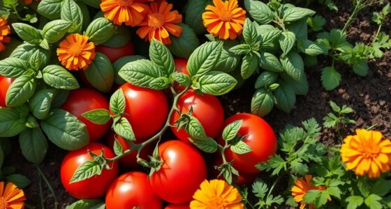 ideal tomato companion plants